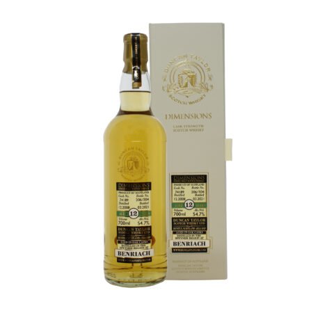 Dimensions Benriach 2008 12 Year Old