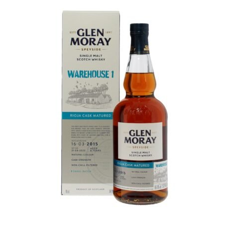 Glen Moray 2015 8 Year Old Rioja Matured Warehouse 1