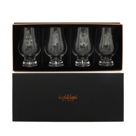 Glencairn 4 Glass Pack with Design