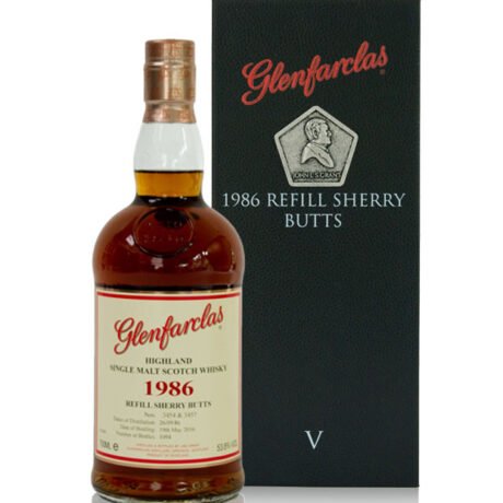 Glenfarclas 1986 Refill Sherry Butts V