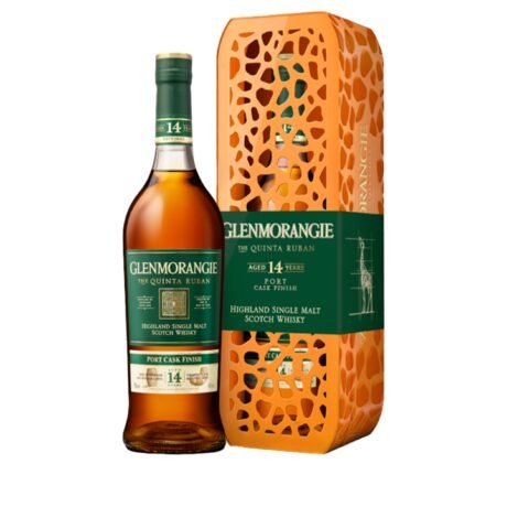 Glenmorangie Quinta Ruban Giraffe Tin