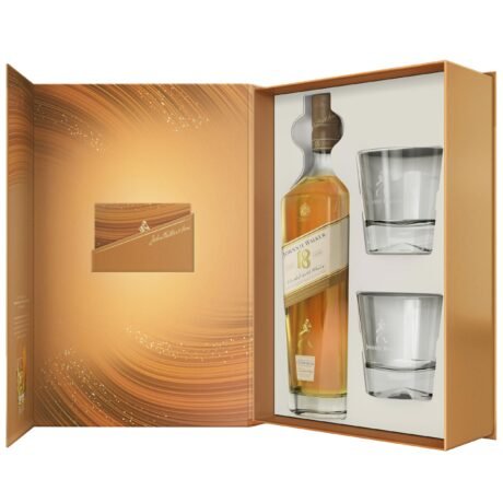 Johnnie Walker 18 Year Old Glass Gift Set
