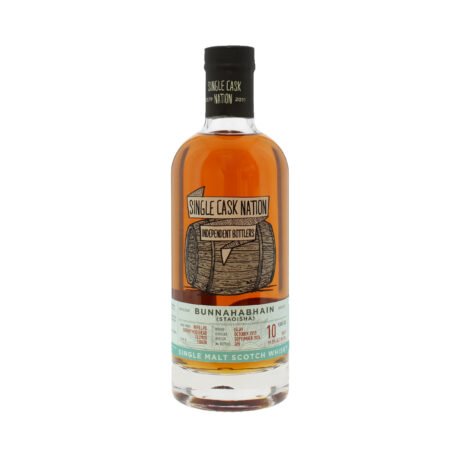 Single Cask Nation Bunnahabhain Staoisha 2013 10 Year Old
