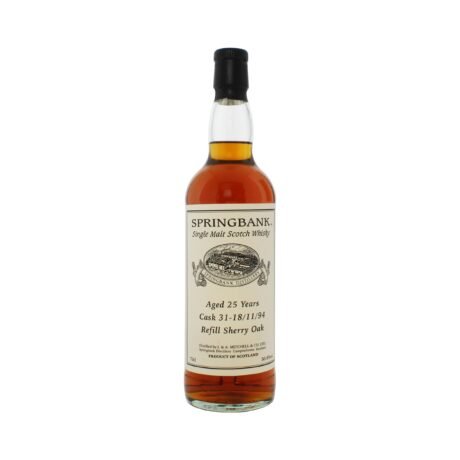 Springbank 1994 25 Year Old Private Cask No.31