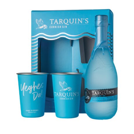 Tarquin's Dry Gin 2x Metal Cup Gift Pack