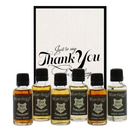 Thank You For Everything Grey 6x3cl Whisky Gift Pack